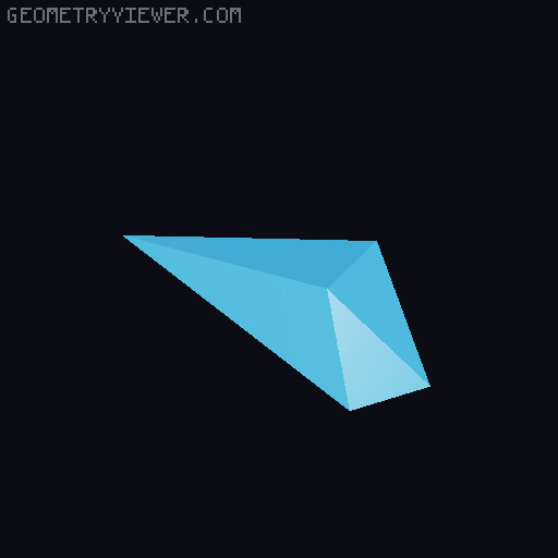 Geometric Unicorn wall art (only for Princess) 3D model thumbnail