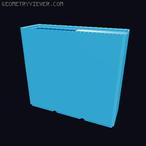 Gridfinity cups height 16 (116mm) collection 3D model thumbnail
