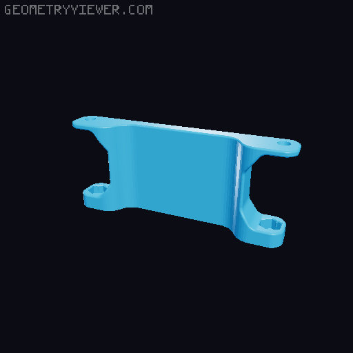 3D printable open frame PC case 3D model thumbnail
