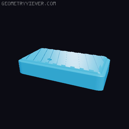Meshtastic Slim T-Deck REMIX with fast charging 3D model thumbnail