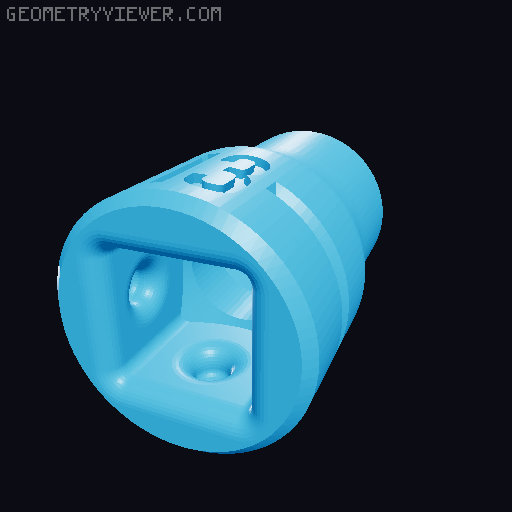 1/2" Drive Metric Sockets (3.5-25) 3D model thumbnail