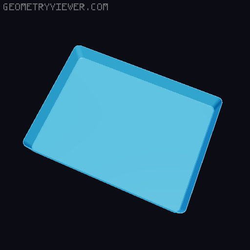 Retail Gift Card Packaging Box 3D model thumbnail