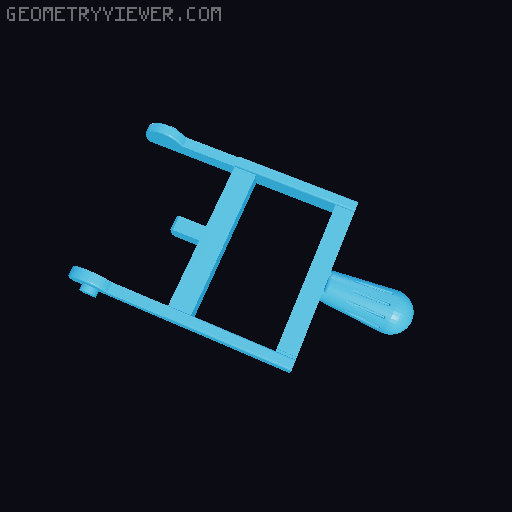 Frankenstein Light Switch Plate 3D model thumbnail