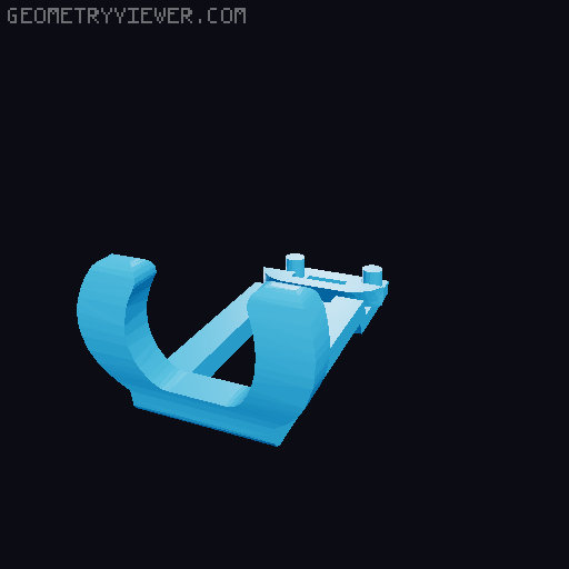 Small phone remix Car Vent Gravity Phone Holder v2 3D model thumbnail