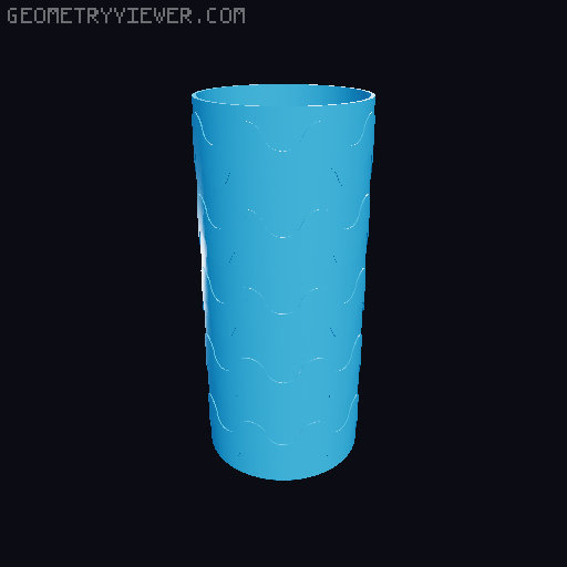 Annoying Gift Tube 3D model thumbnail