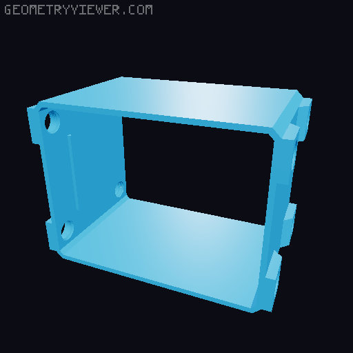 Modular 120mm film scanner for Mamiya 645 3D model thumbnail