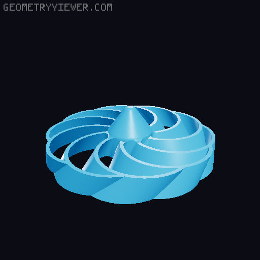 Toroidal Propeller Pack 3D model thumbnail