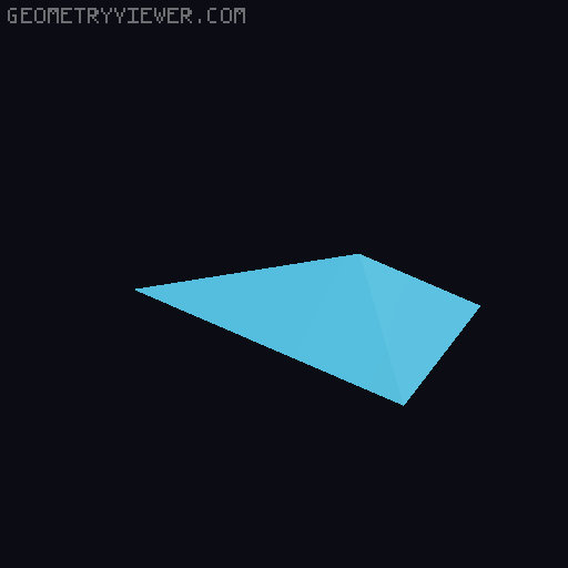 Geometric Unicorn wall art (only for Princess) 3D model thumbnail