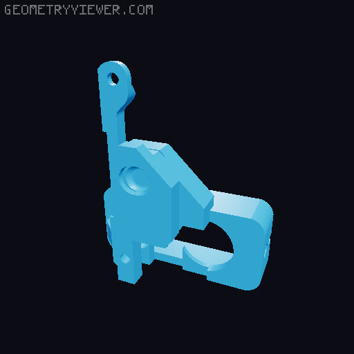 3D Chameleon Auto Clippy For Neptune 4 3D model thumbnail