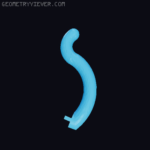 Green Ranger Dagger (New) Separated  3D model thumbnail