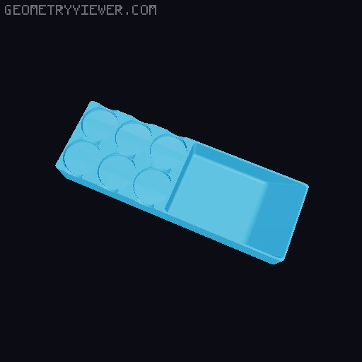 Wyrmspan Board Game Insert 3D model thumbnail