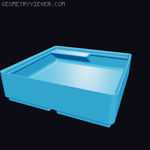 Gridfinity cups height 3 (25mm) collection 3D model thumbnail