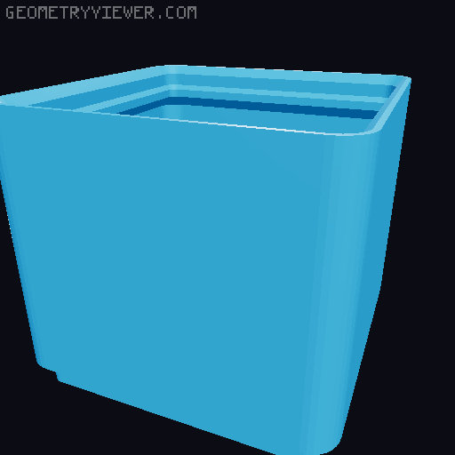Gridfinity cups height 5 (39mm) collection 3D model thumbnail