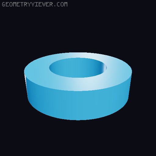 Revo Nozzle Coaster 3D model thumbnail