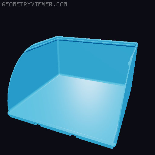 Gridfinity rouded bins collection all sizes 3D model thumbnail