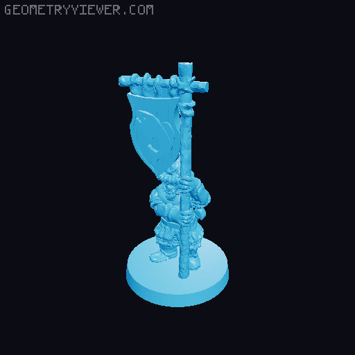 Lake-Town Warmaster Army 10mm Scale 3D model thumbnail