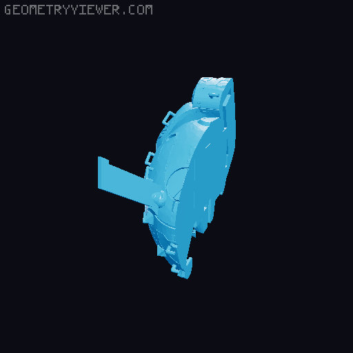 synduality bowie rabbit cradle mk2 3D model thumbnail