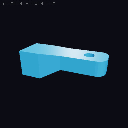 modular Woodlog Trailer with rotating bogie 3D model thumbnail