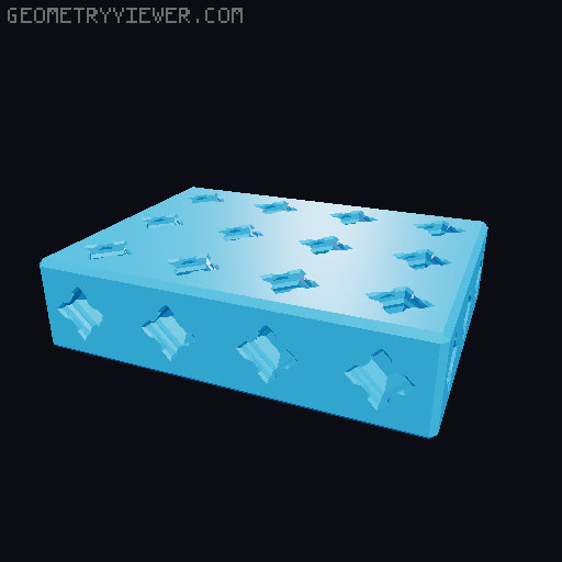 PrintABlok.....longer, wider, diagonaler 3D model thumbnail