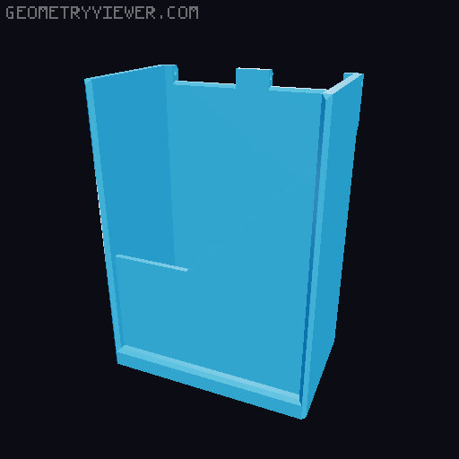 Ultimate Card Box v4 3D model thumbnail