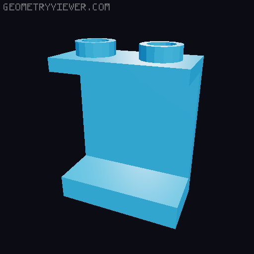 Lego Bricks 3D model thumbnail