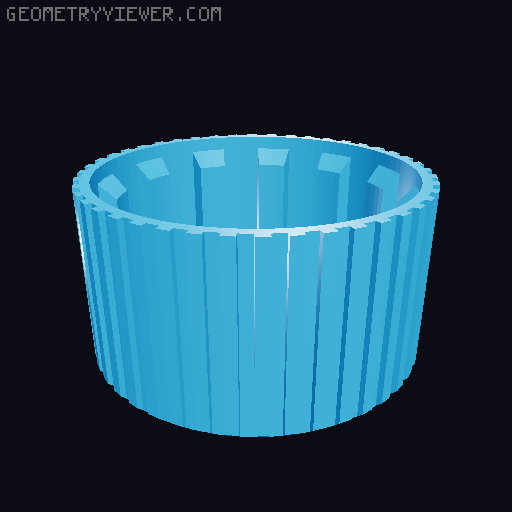 Drill Chuck Remix 3D model thumbnail