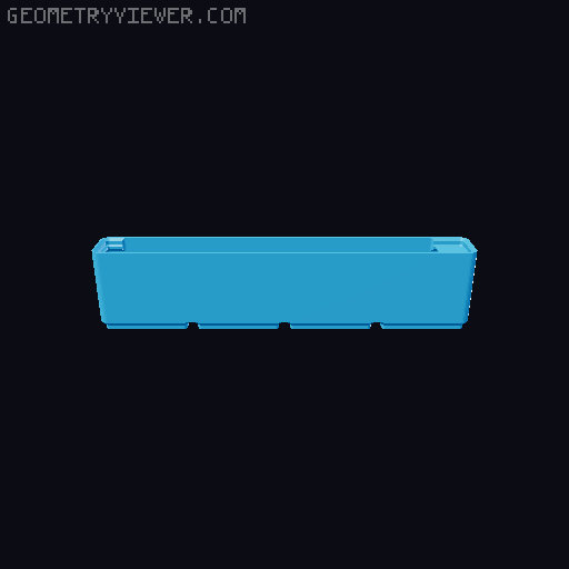 Gridfinity cups height 5 (39mm) collection 3D model thumbnail
