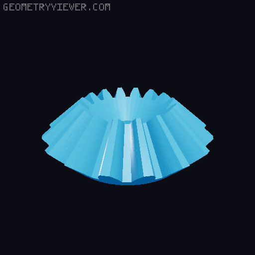 Center Differential for EXPLORER-MK1 3D PRINTED 1:10 RC CHASSIS 3D model thumbnail