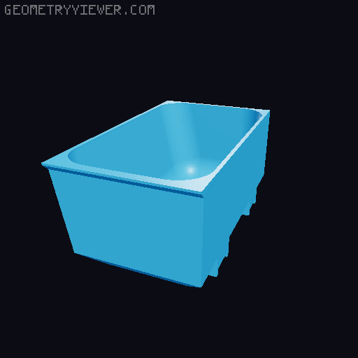 Modular Drawer Organizer Remix 3D model thumbnail