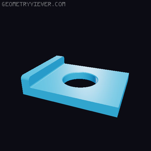 DDD Printable Wall Control System 3D model thumbnail
