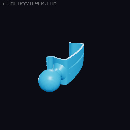 Phone Tripod 3D model thumbnail