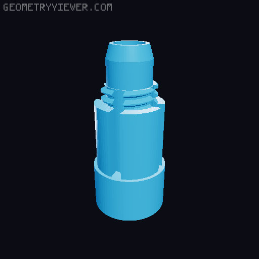 Build Your Own Lightsaber, Parts Collection 1 3D model thumbnail