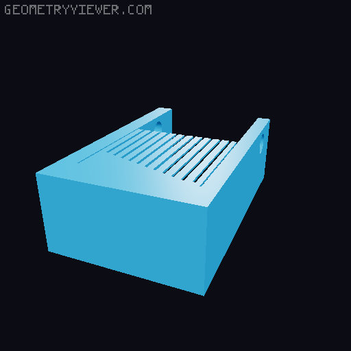 Rick roll music box 3D model thumbnail