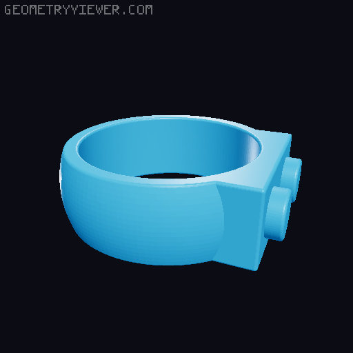 The Brick Ring of Creativity 3D model thumbnail
