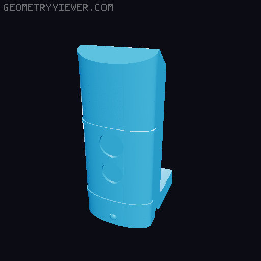 Tractor - Zetor 50 Super 3D model thumbnail