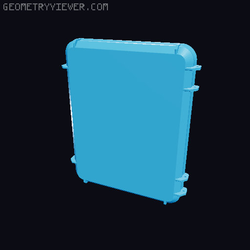 Tool box XXL 3D model thumbnail
