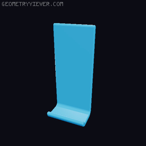 low profile holders (no screen obstruction) 3D model thumbnail