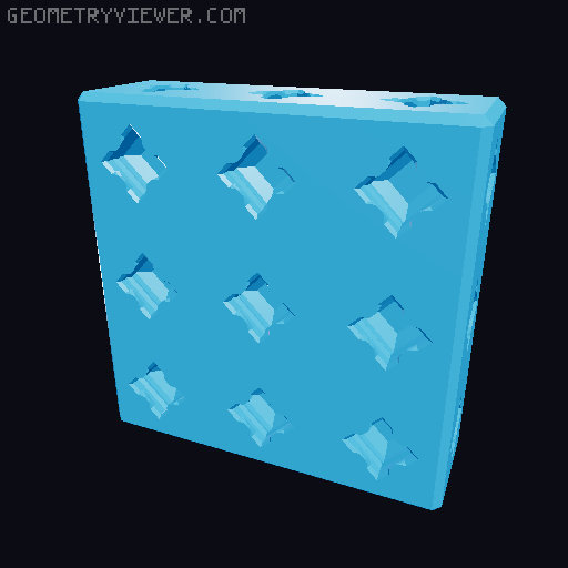 Macro Keyboard - Electroblok Project - PrintABlok 3D model thumbnail