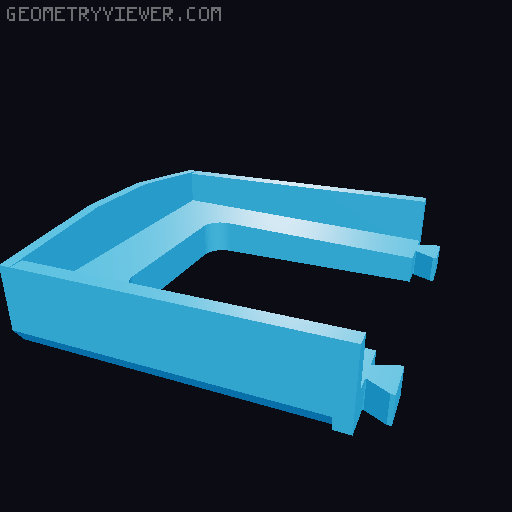 V2 Beverage Can Dispenser - Five 12 oz. Standard Cans 3D model thumbnail