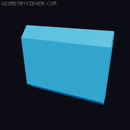 Hot Glue Gun Storage Box 3D model thumbnail