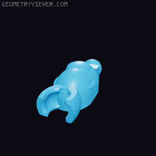 the duck mostrosity 3D model thumbnail