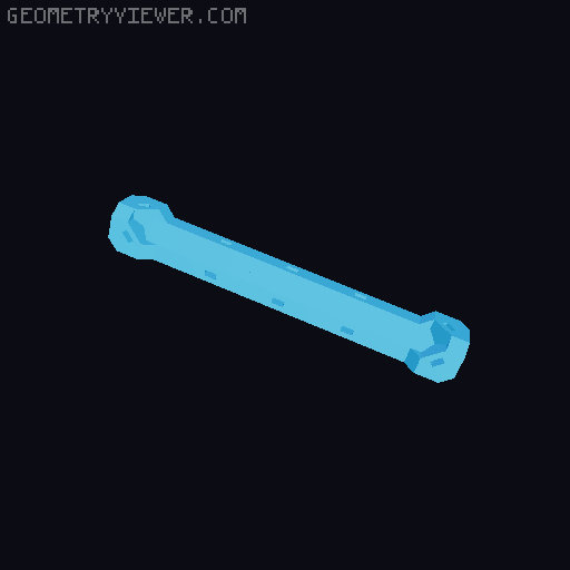 openGrid - Angle connector 3D model thumbnail