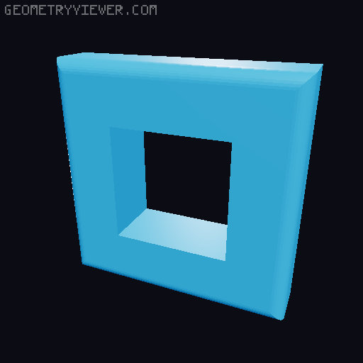 Christmas Row Houses 3D model thumbnail