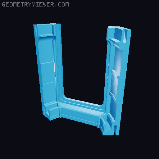 AFA – Intrepid - 4.5" Scale - Bridge Turbolift 3D model thumbnail