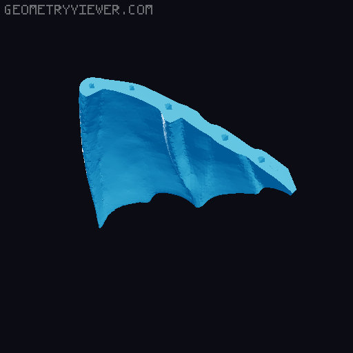 Toothless 3D model thumbnail