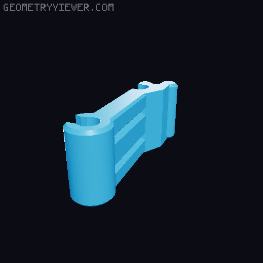 Rugged Glasses Box 3D model thumbnail