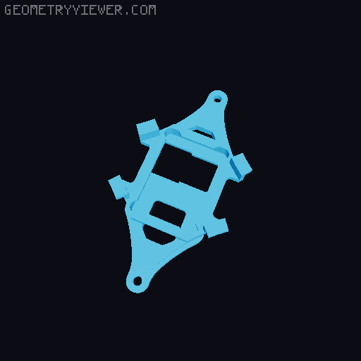 AstroRC Airtank25 propeller protection 3D model thumbnail