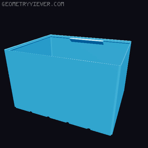 Gridfinity cups height 18 (130mm) collection 3D model thumbnail