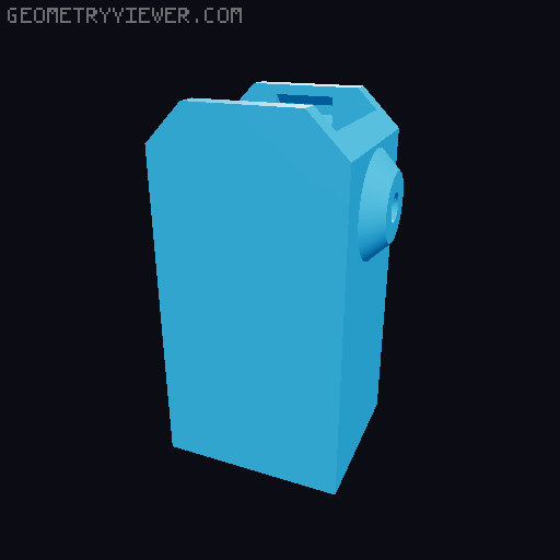 3D Printed RC Articulated Dump Truck 3D model thumbnail