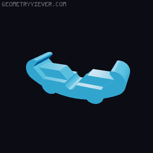 Picatinny Rail Covers 3D model thumbnail